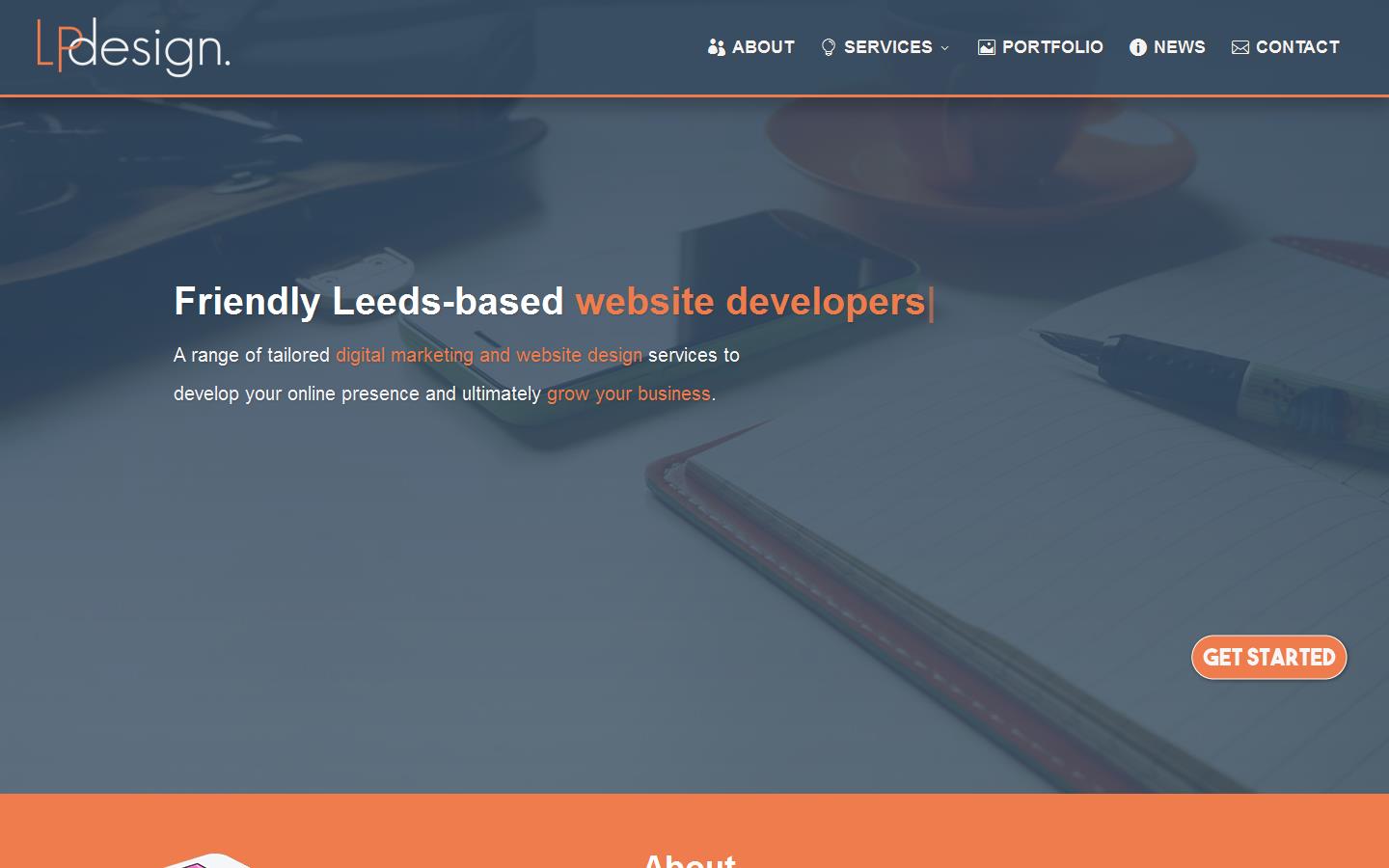 Liam Pedley Design Website