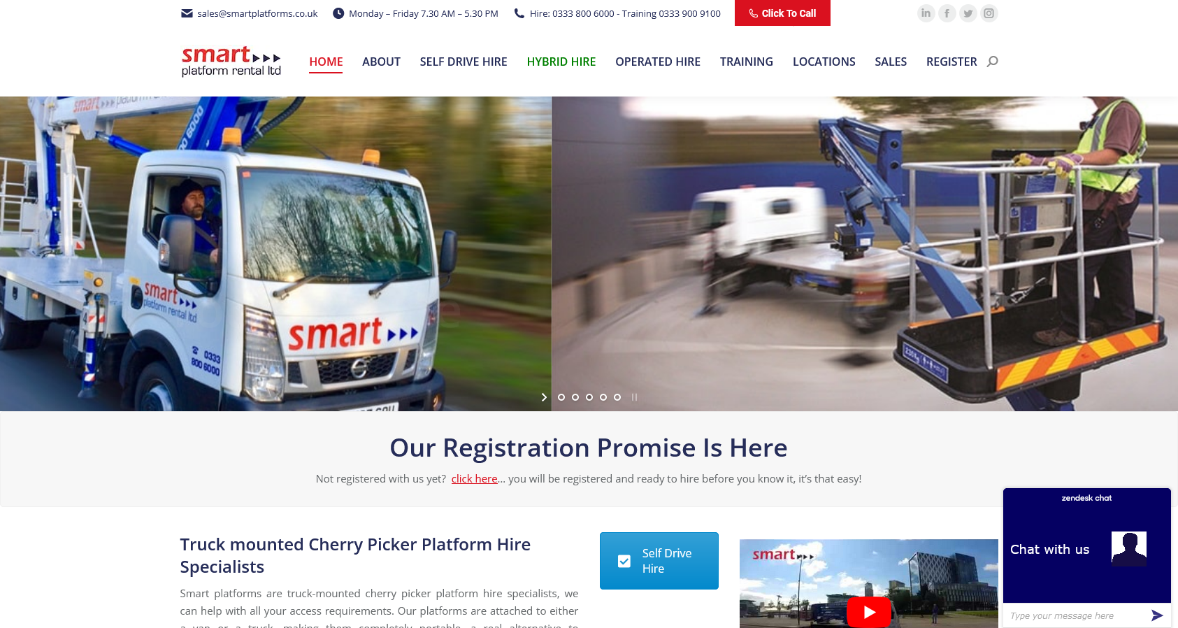 Smart Platform Rental Ltd - (Bristol) Website