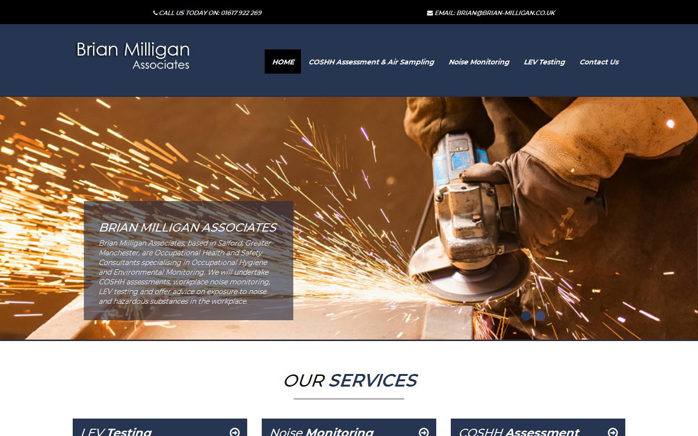 Brian Milligan Associates  Website