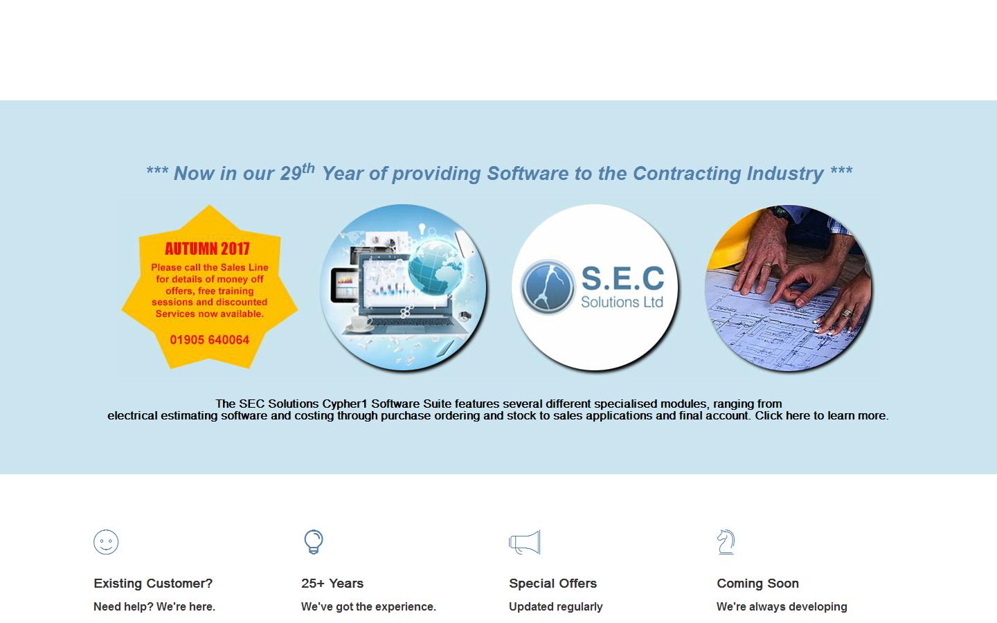 SEC solutions Website