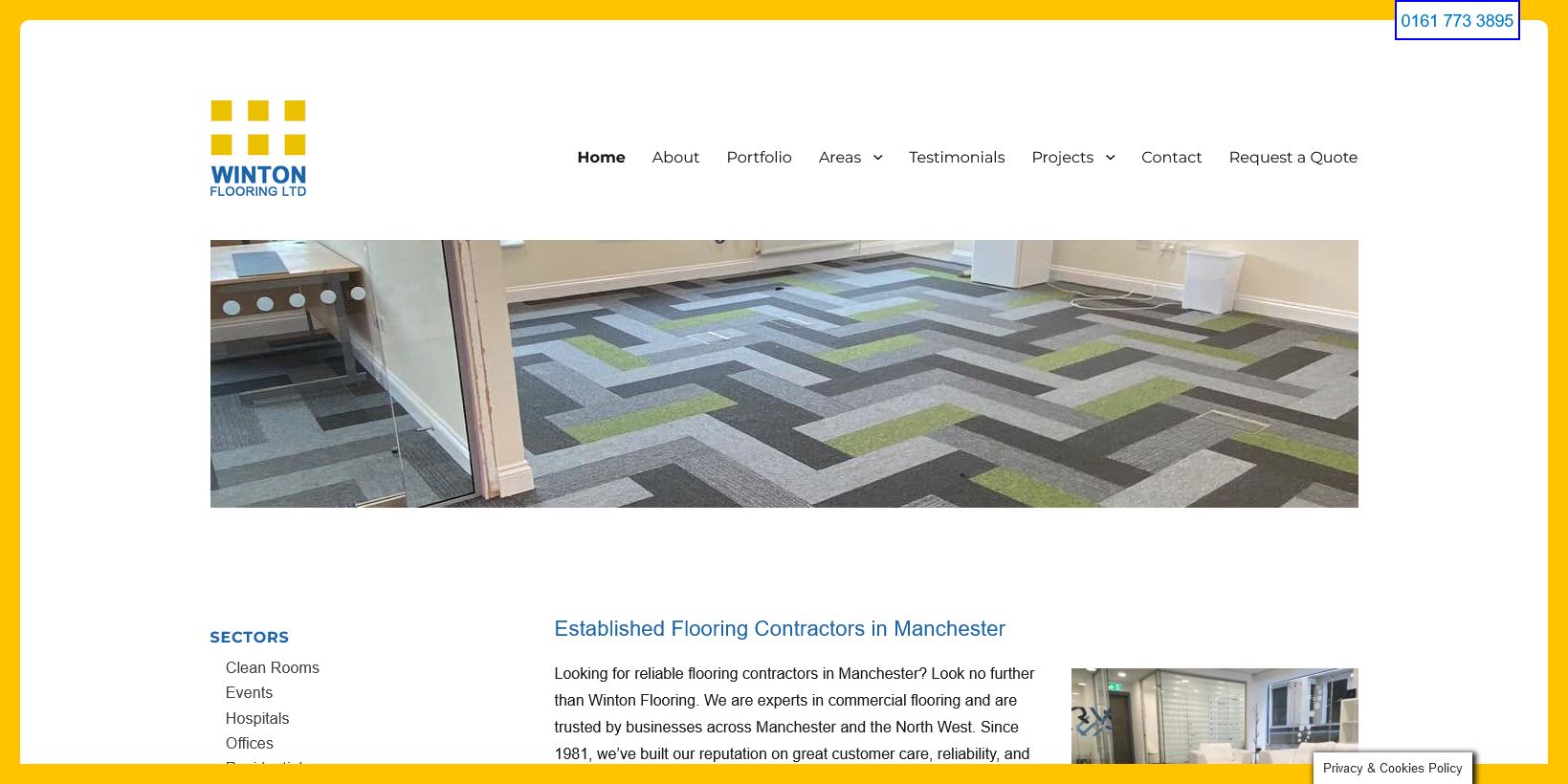 Winton Flooring Ltd Website