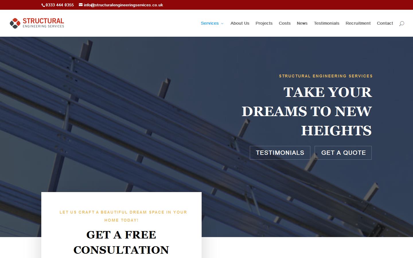 Structural Engineering Services Website