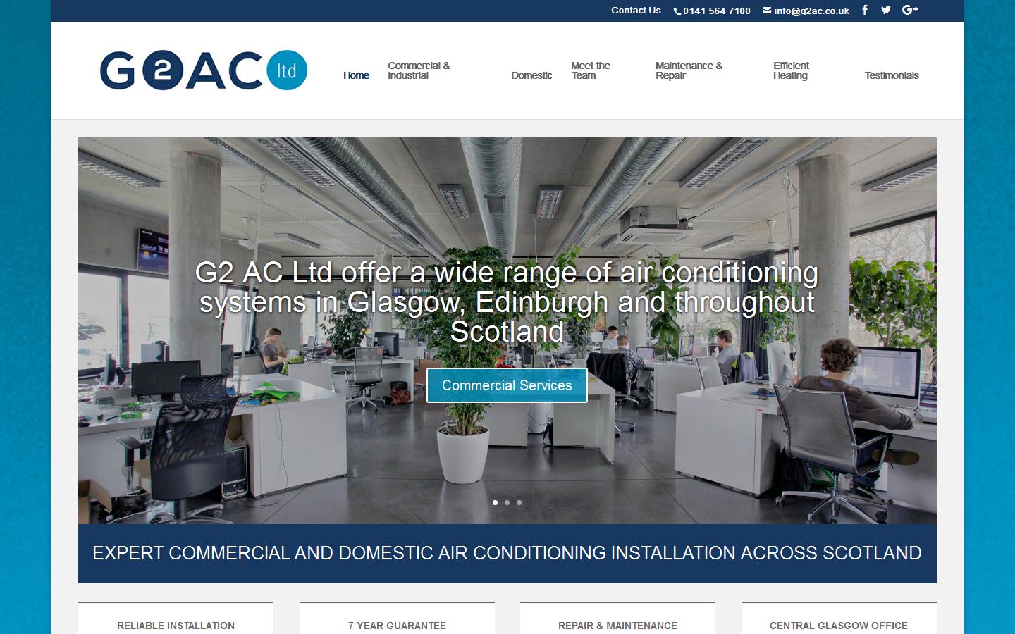 G2AC Ltd Website