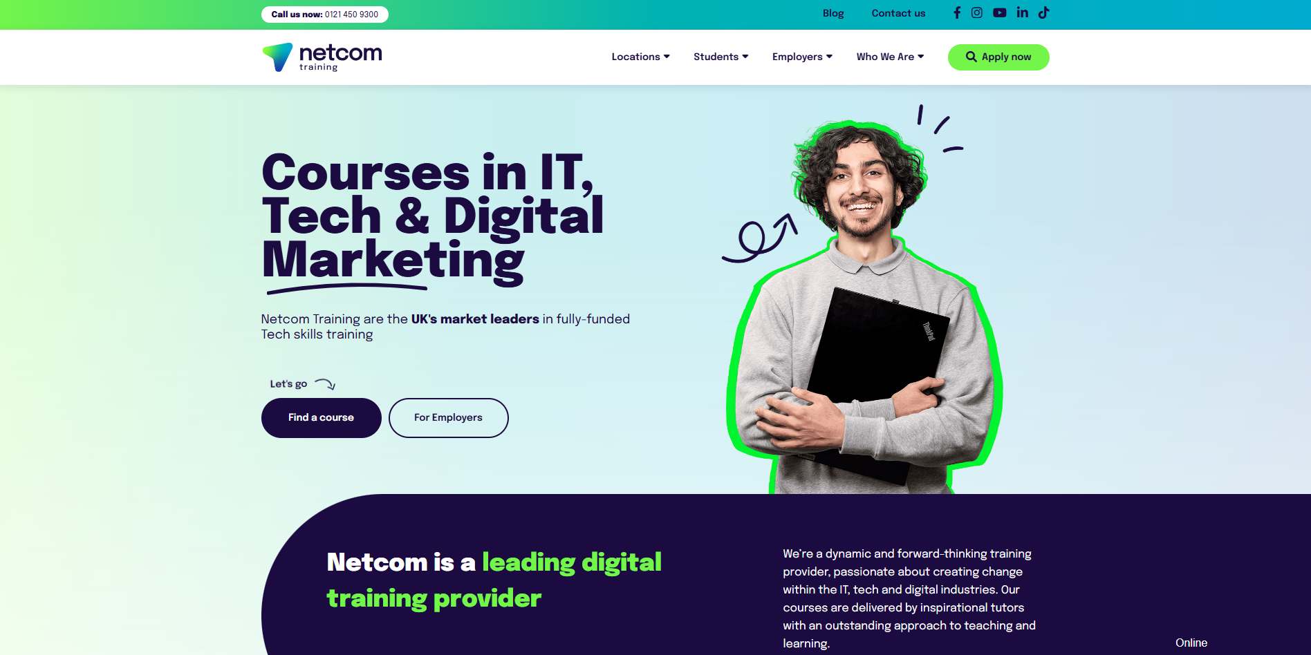 Netcom Online Learning Website