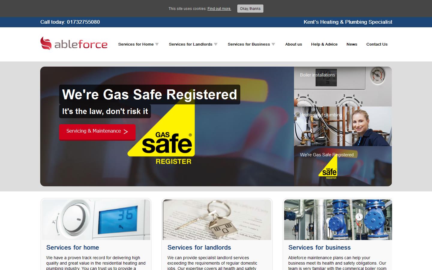 Ableforce Services Website