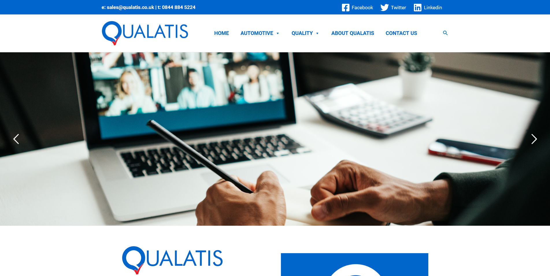 Qualatis Website