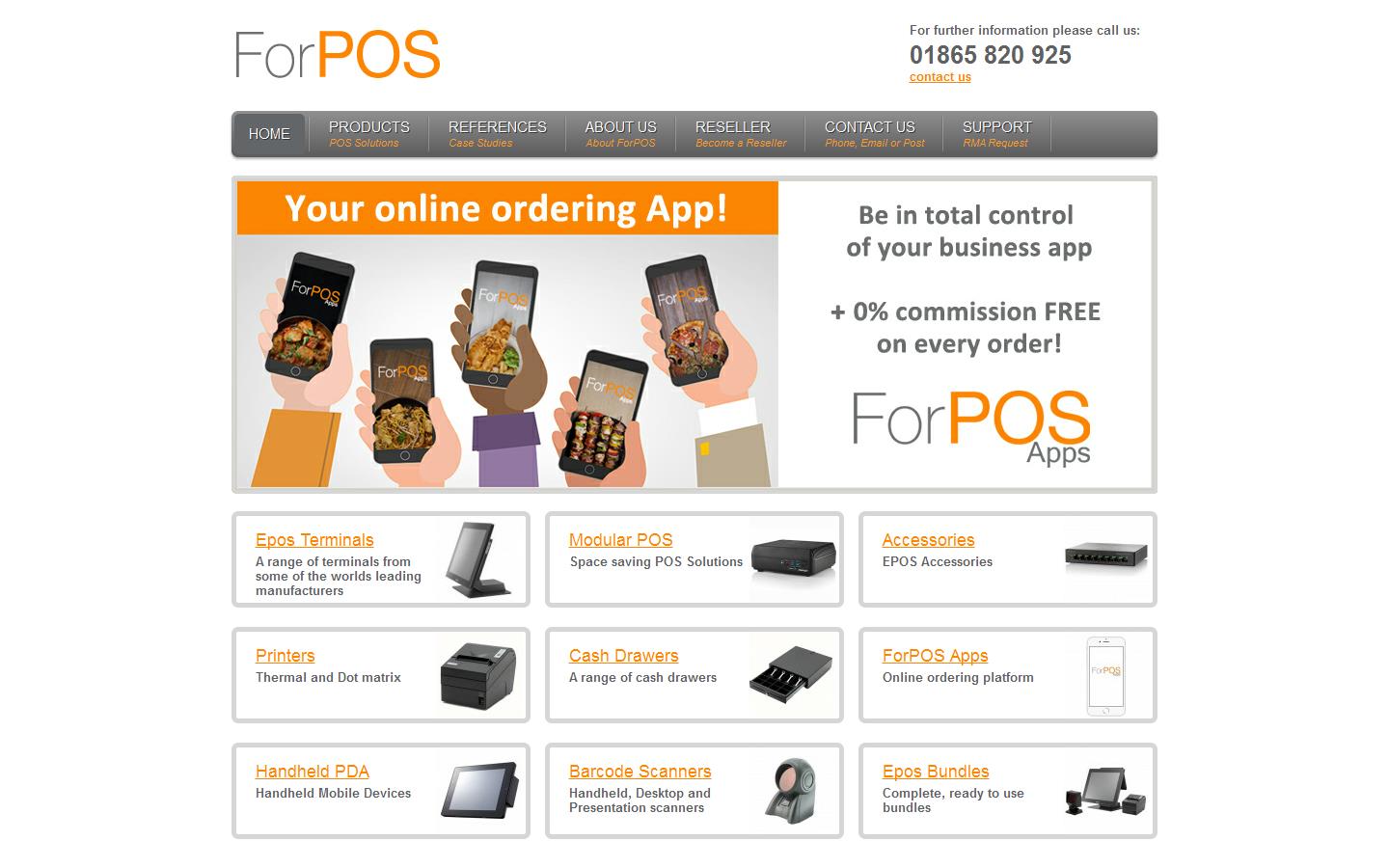 Forpos Ltd Website