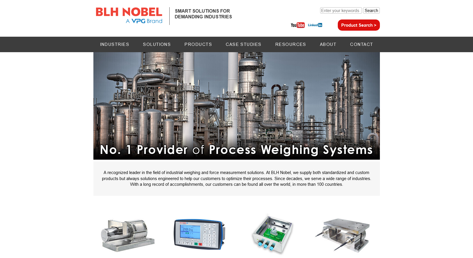 BLH Nobel Website