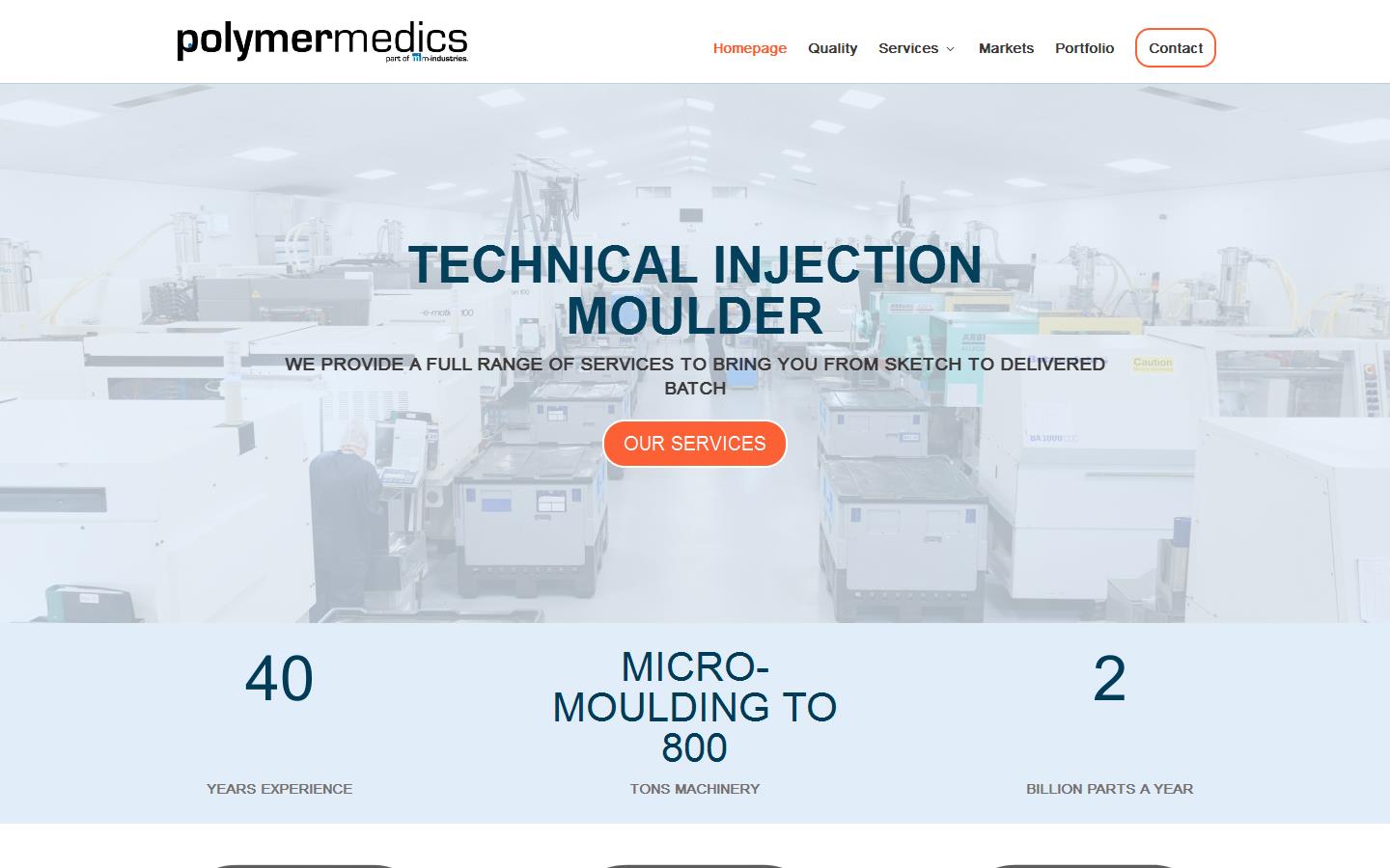 Polymermedics Website