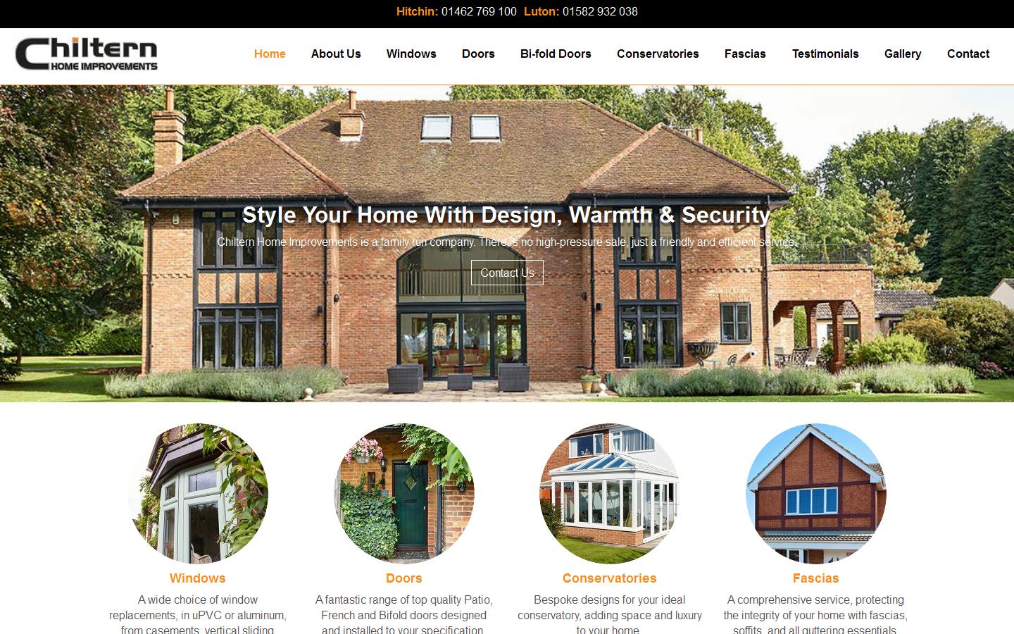 Chiltern Home Improvements Ltd Website