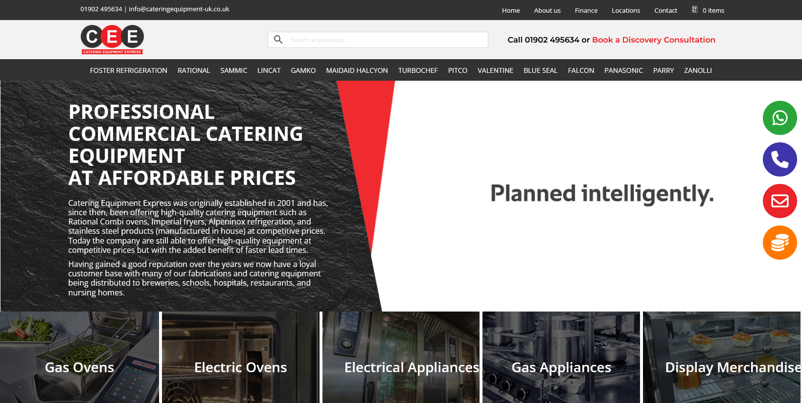 Catering Equipment Express Website