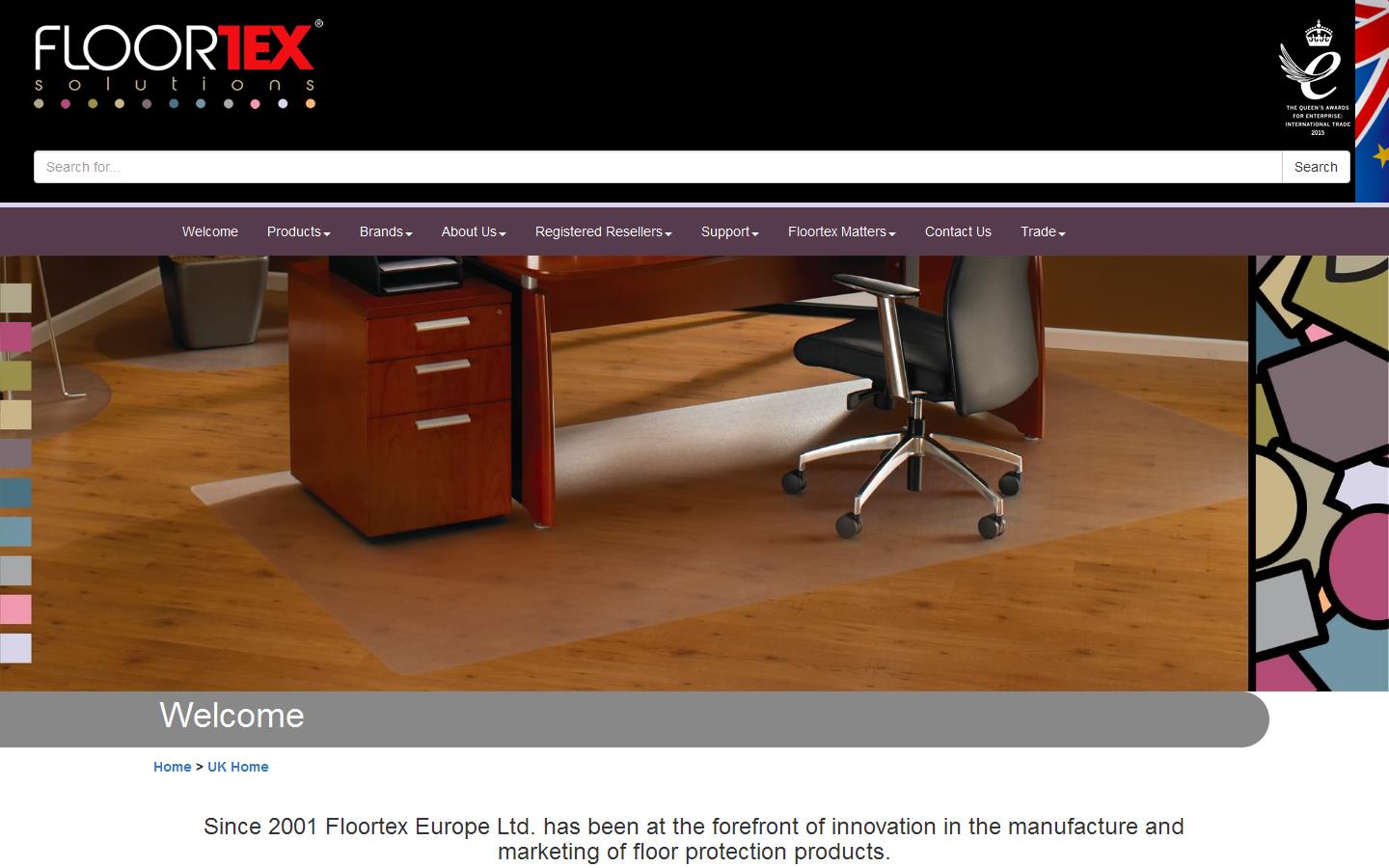 Floortex Europe Ltd Website