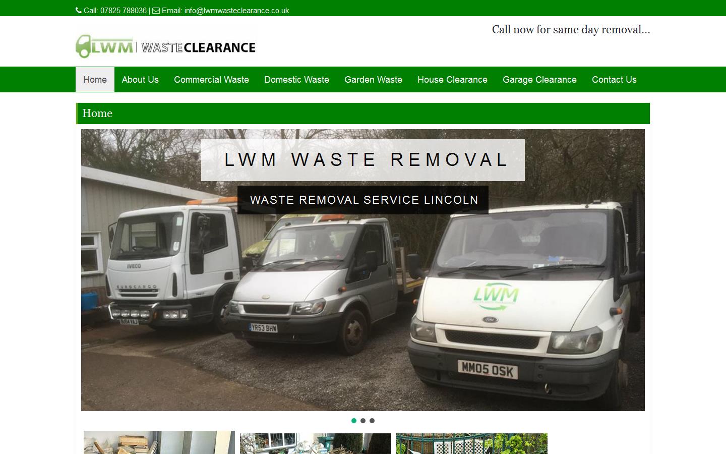 Lincoln Waste Management Website