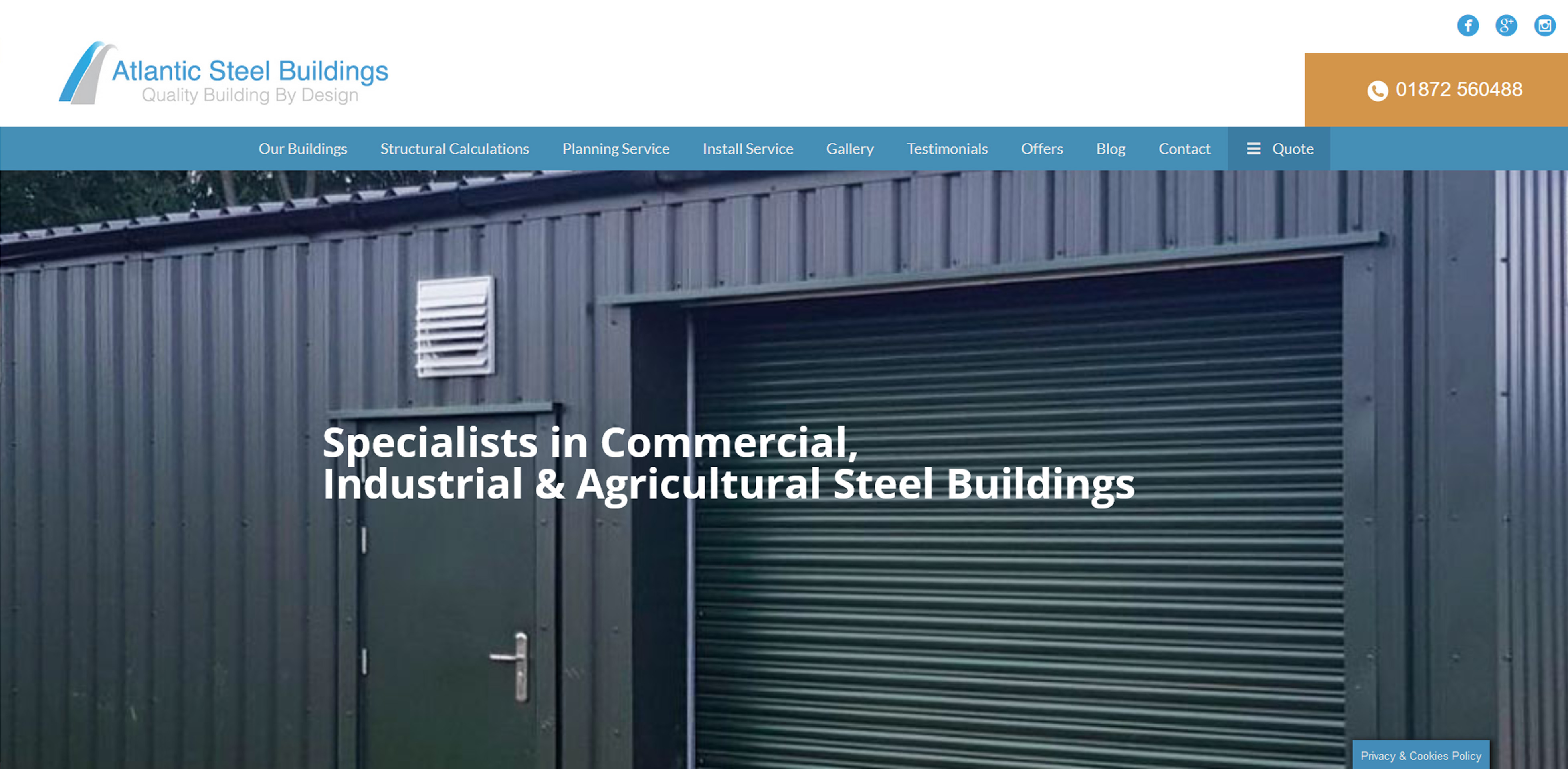 Atlantic Steel Buildings Website