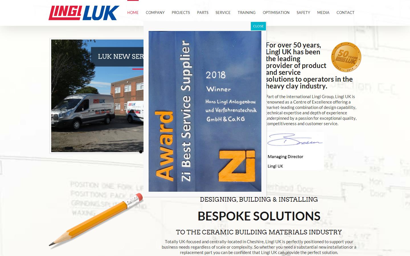 Hans Lingl UK Ltd Website