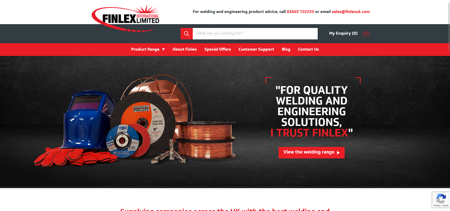 Finlex International Ltd Website