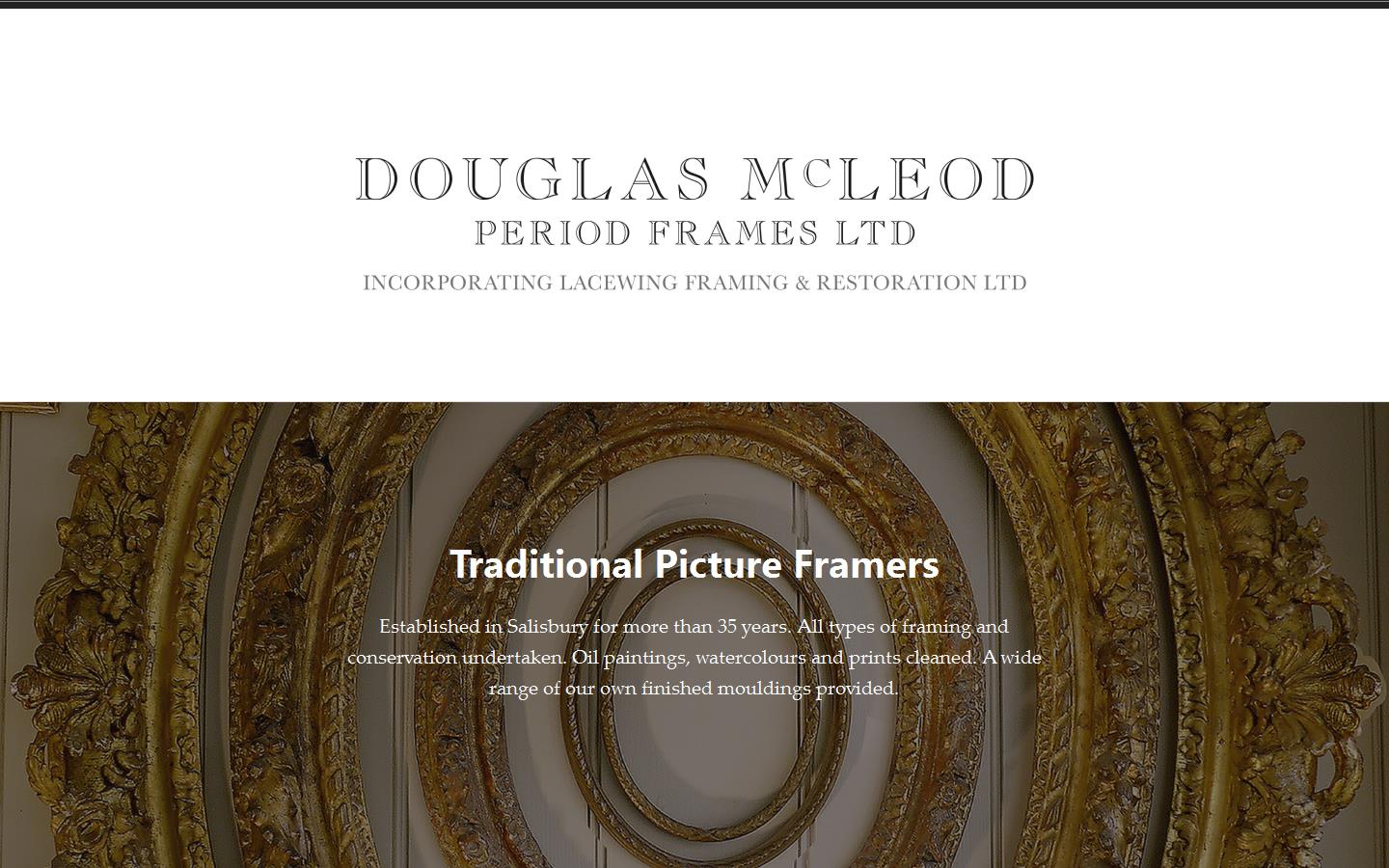 Douglas McLeod Period Frames Website