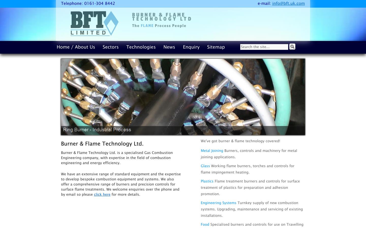 B F T Ltd Website