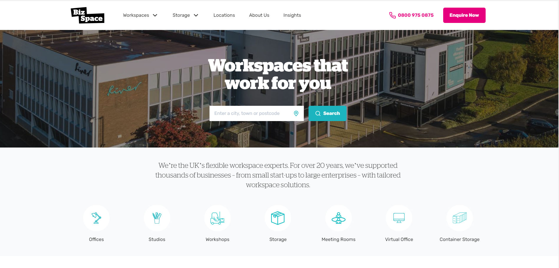 Bizspace Website