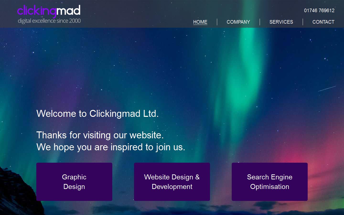 Clickingmad Website