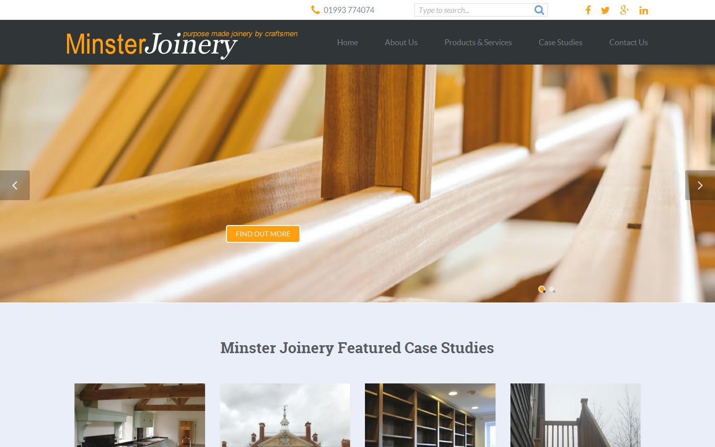 Minster Joinery Witney Ltd Website