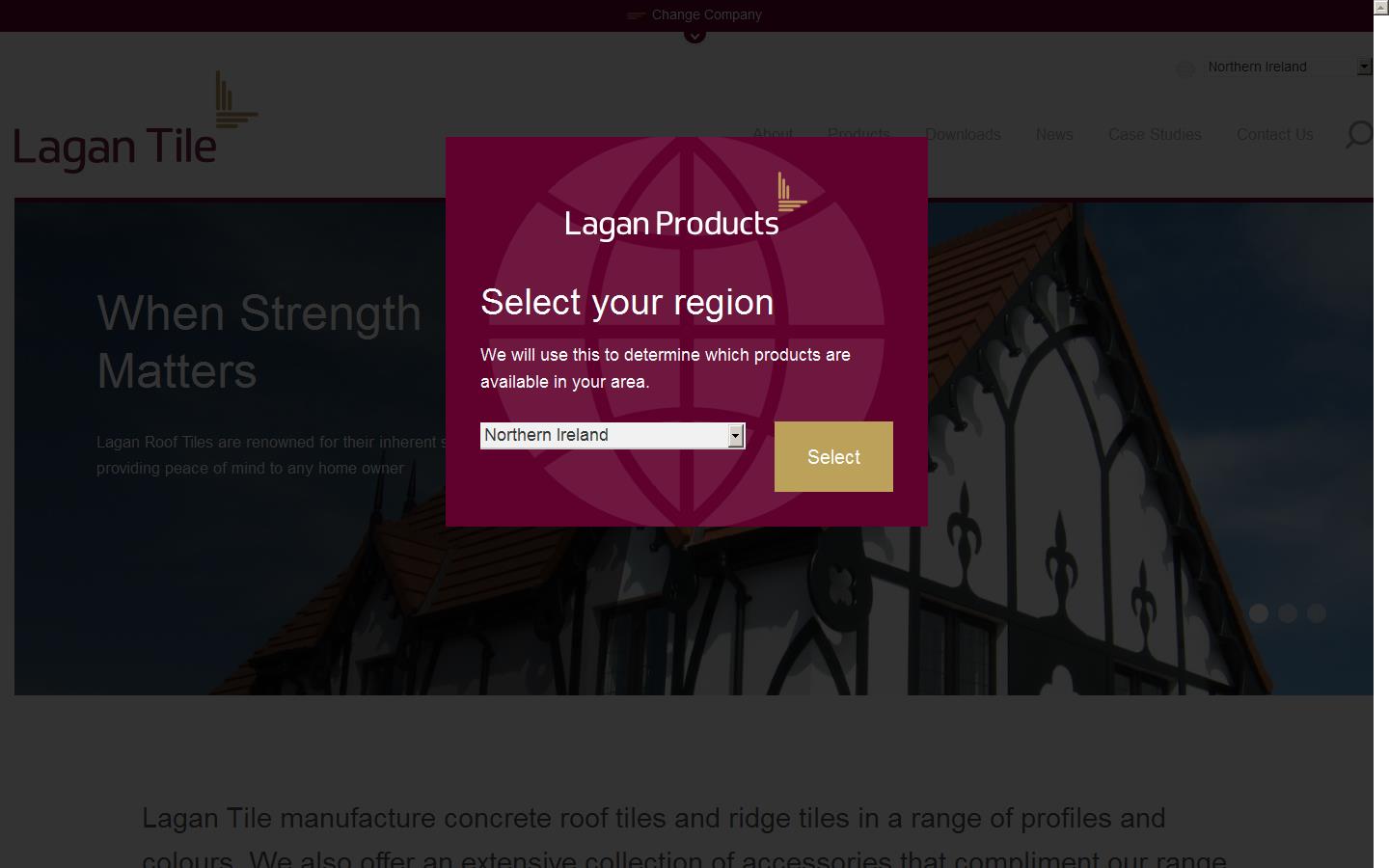 Lagan Products Website