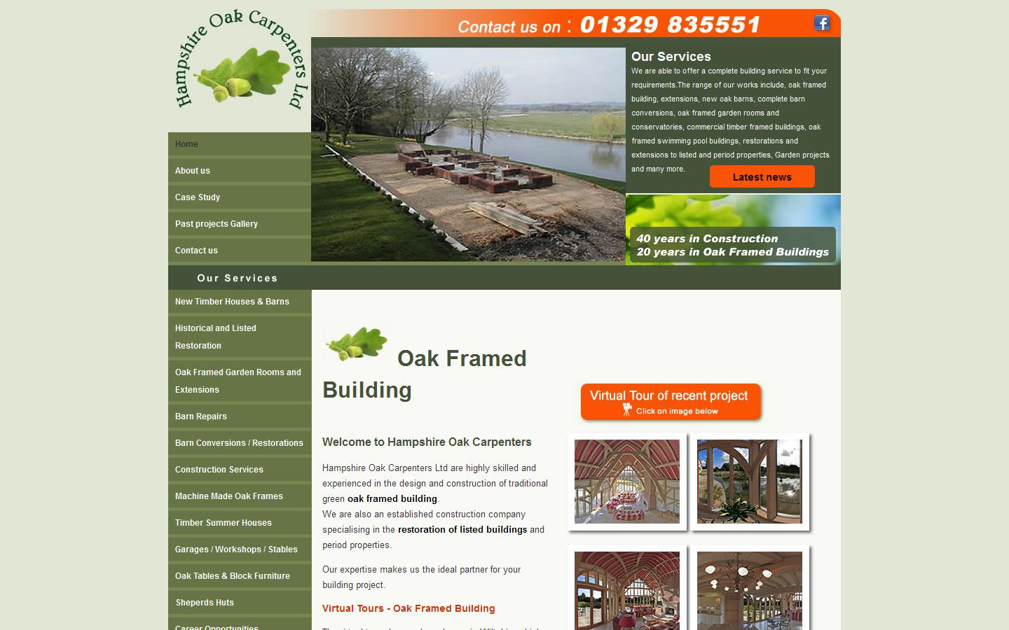 Hampshire Oak Carpenter Ltd Website