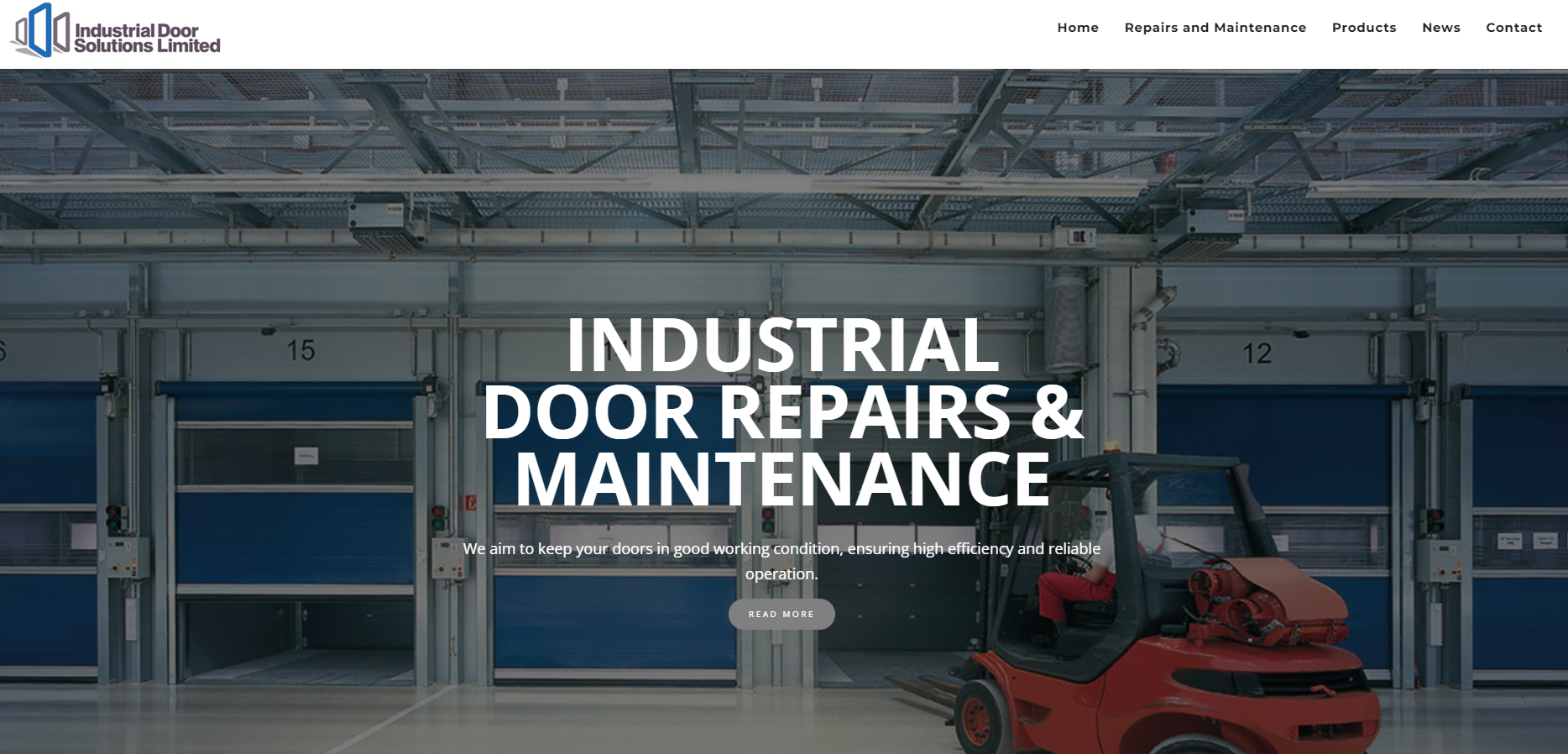 Industrial Door Solutions Ltd Website