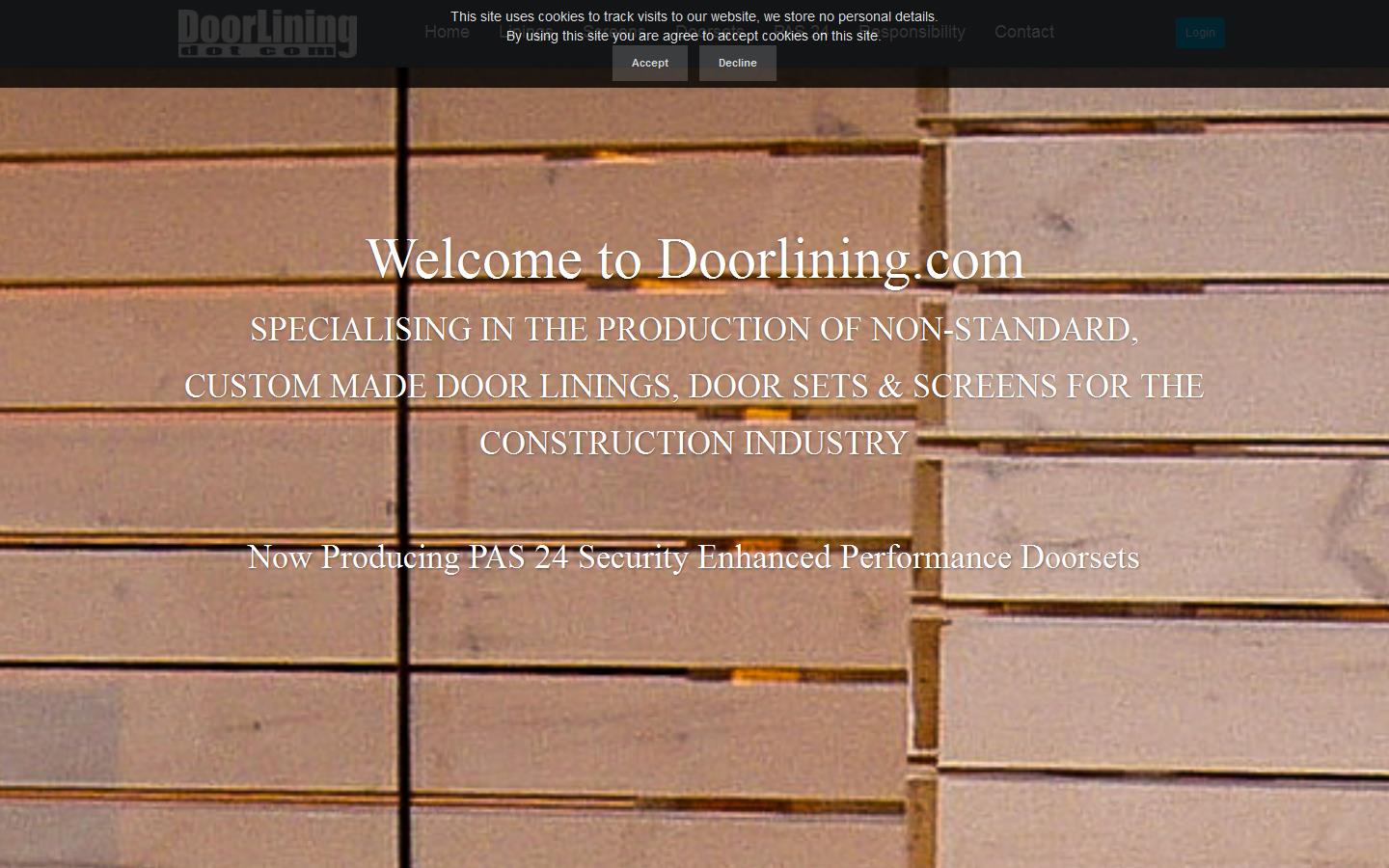 Doorlining Website