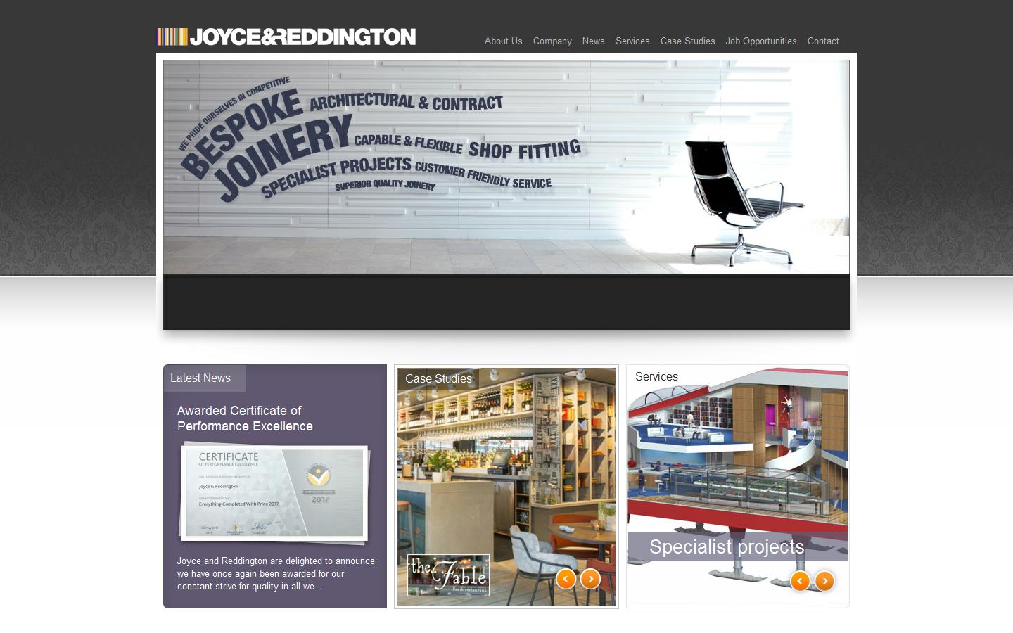 Joyce & Reddington Holdings Ltd Website