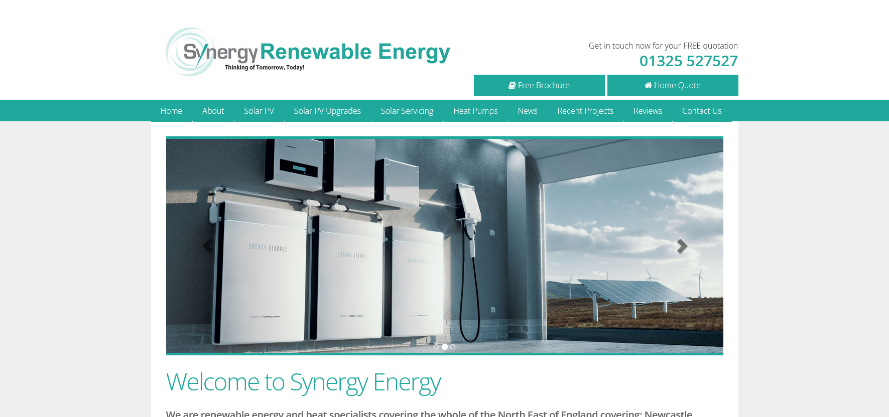 Synergy Renewable Energy Ltd Website