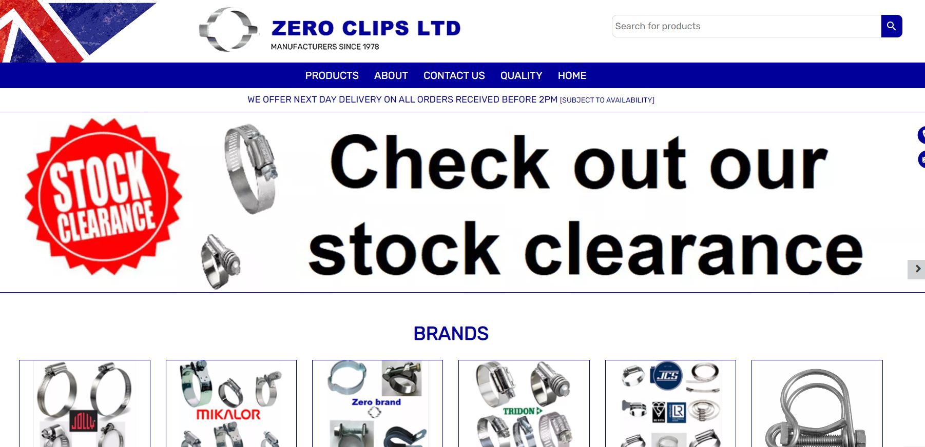 Zero Clips Ltd Website