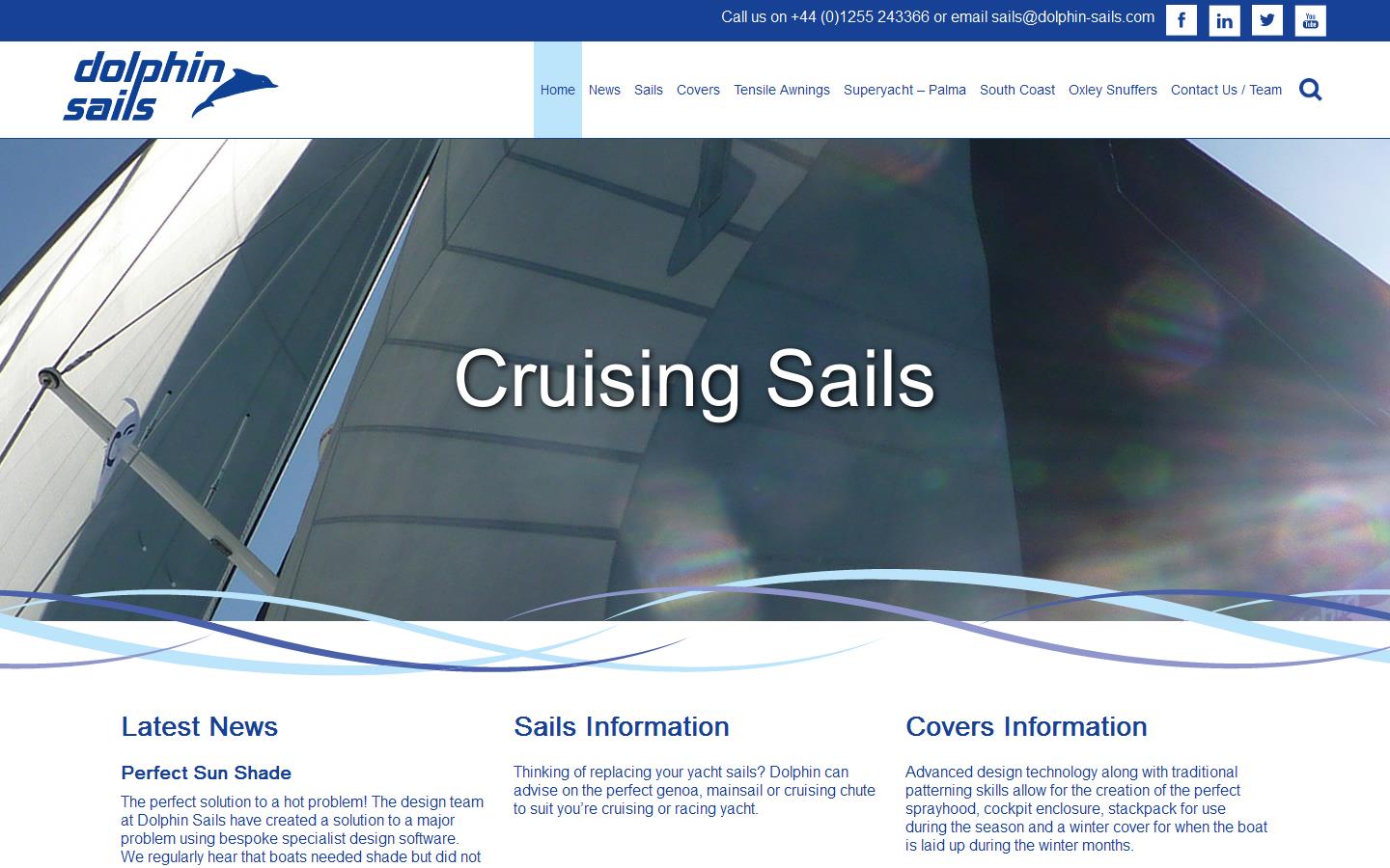 Dolphin Sails Website