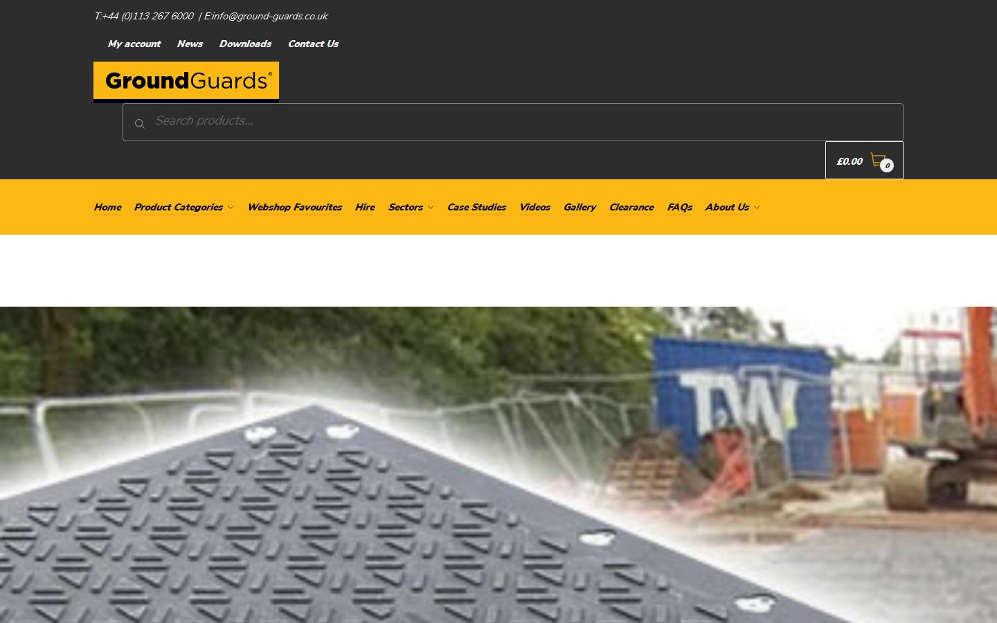 Ground Guards Ltd Website