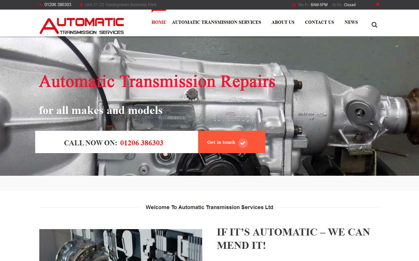 Automatic Transmission Services Ltd Website