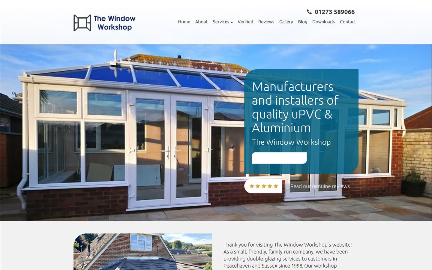 The Window Workshop Website