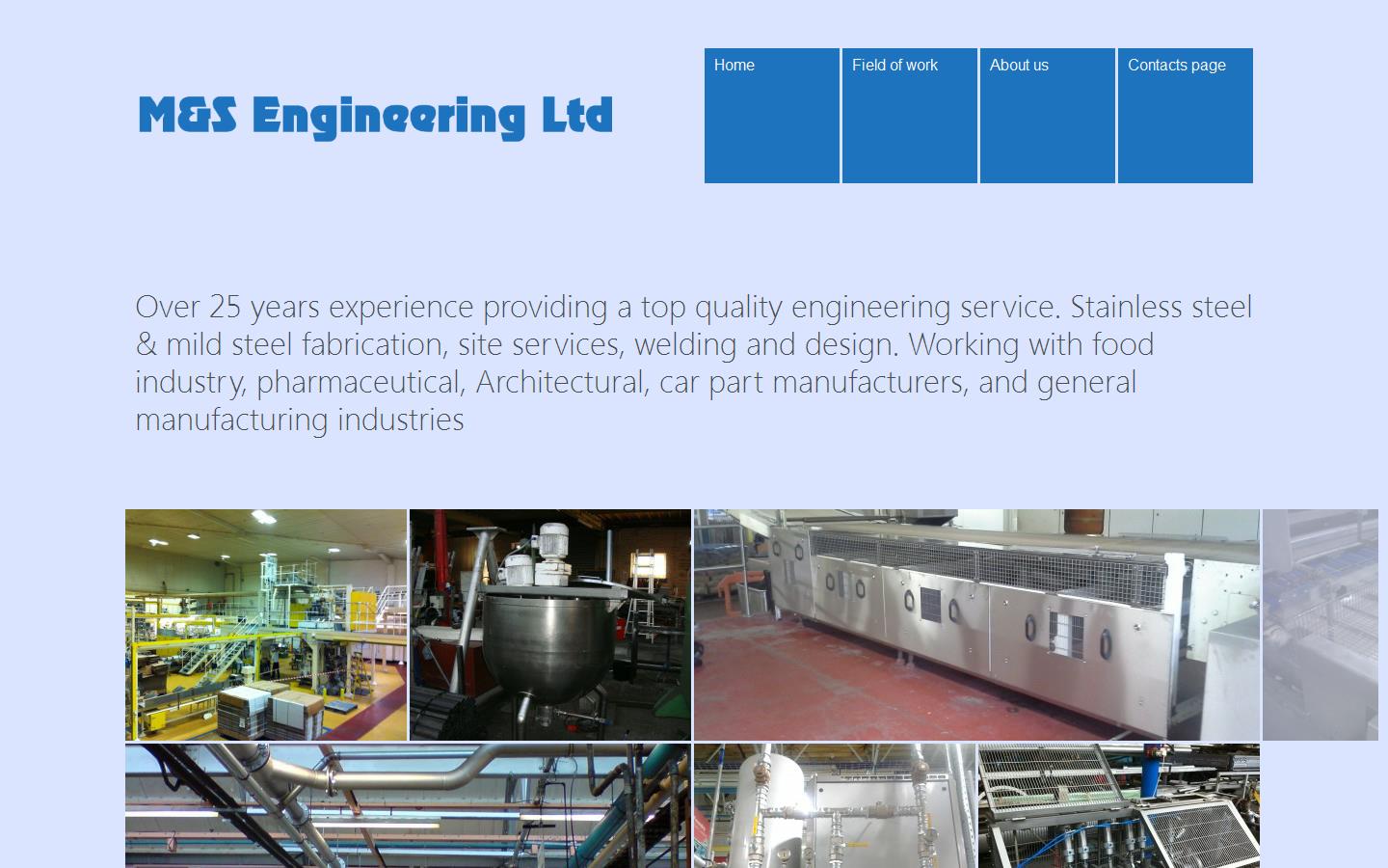 M & S Engineering Website