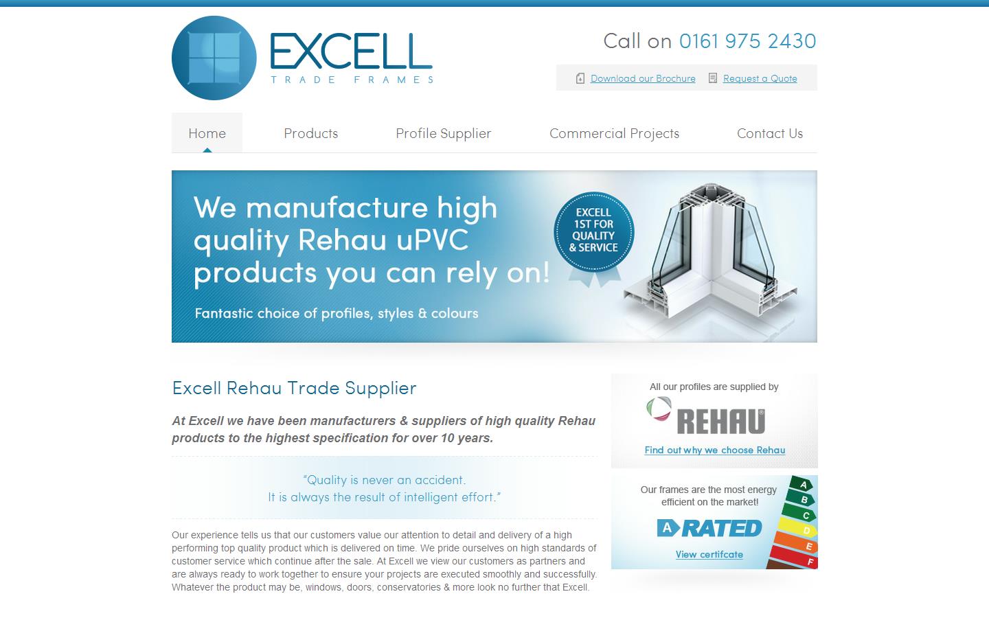 Excell Trade Frames Ltd Website