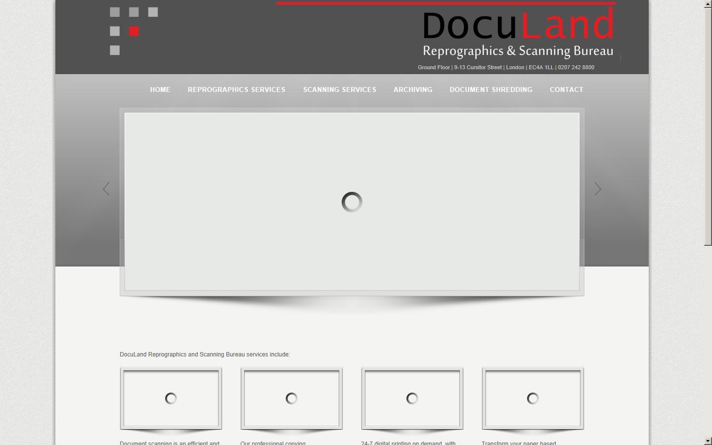 DocuLand Website