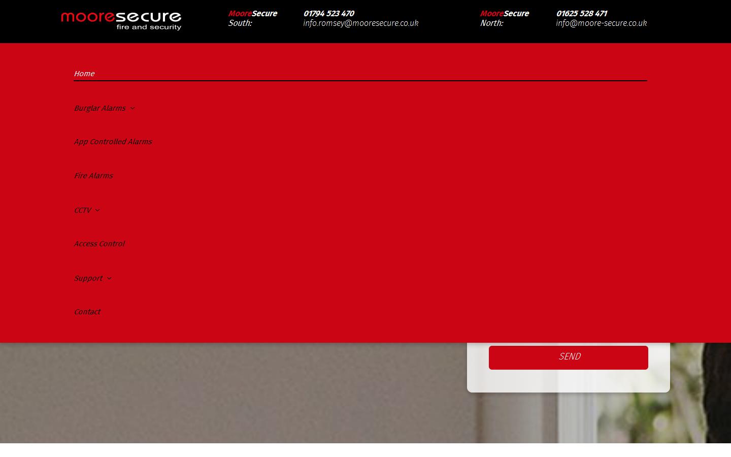 Moore Secure Website