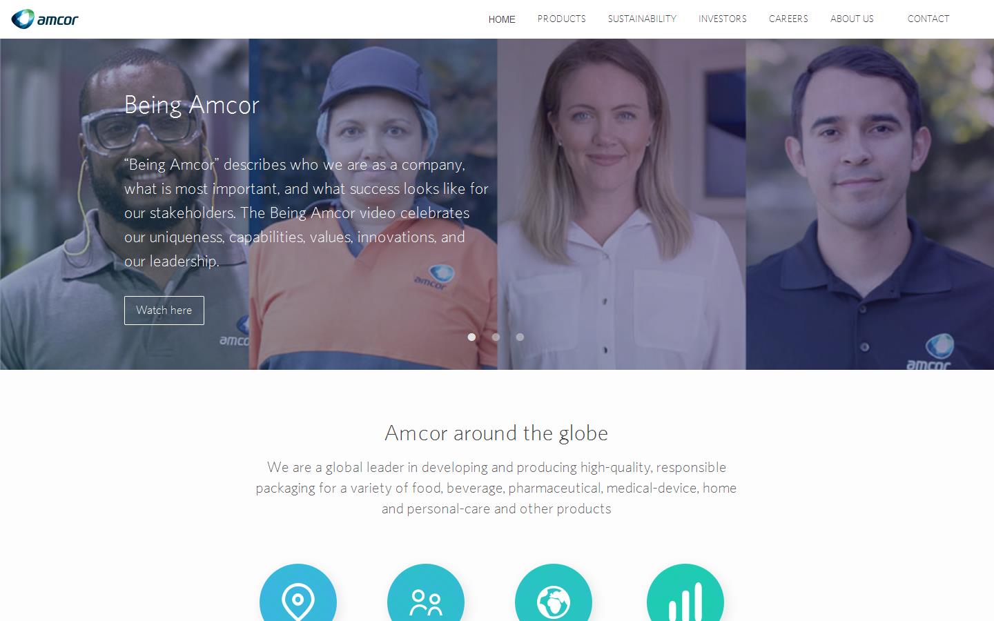 Amcor Flexibles Website