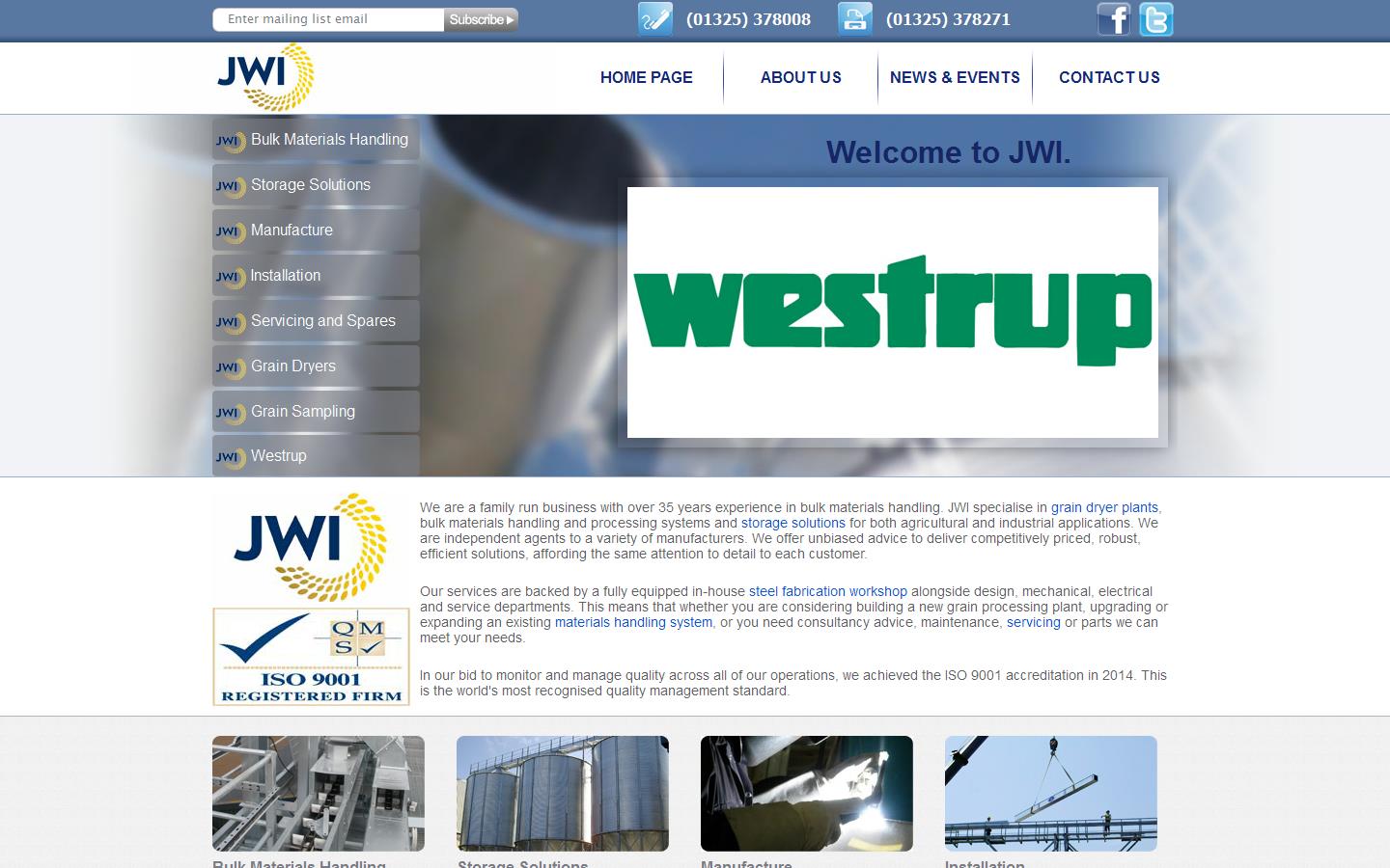 John White Fabrications Website