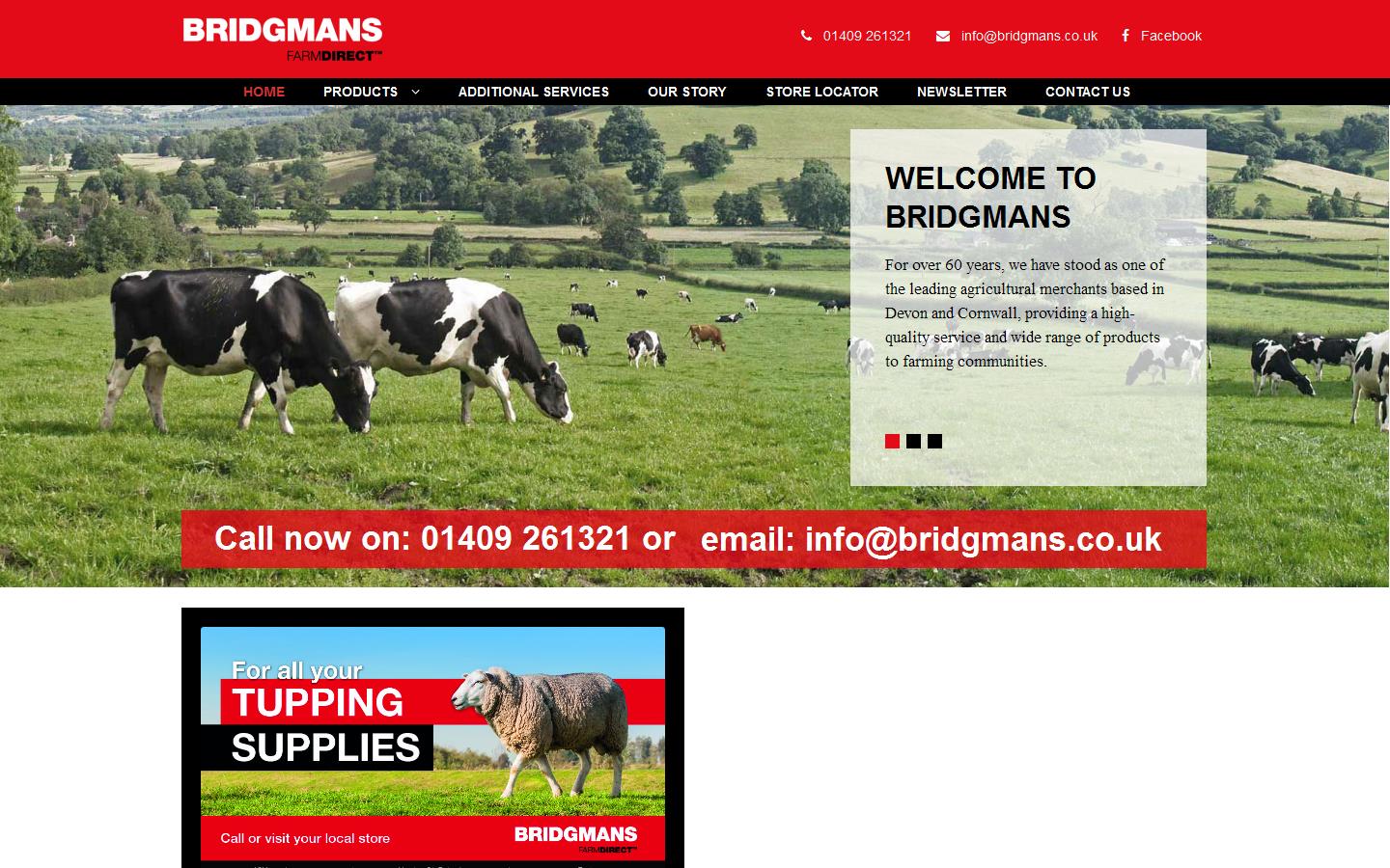 D & I Bridgmans Website