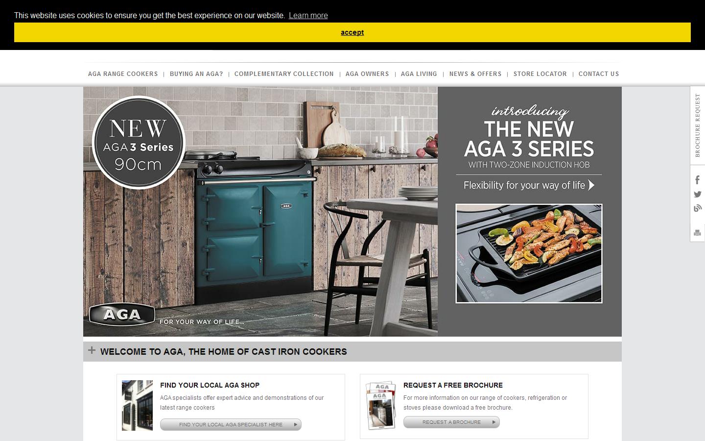 The Aga Shop Website