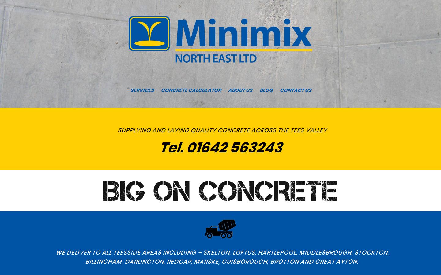 Minimix North East Ltd Website