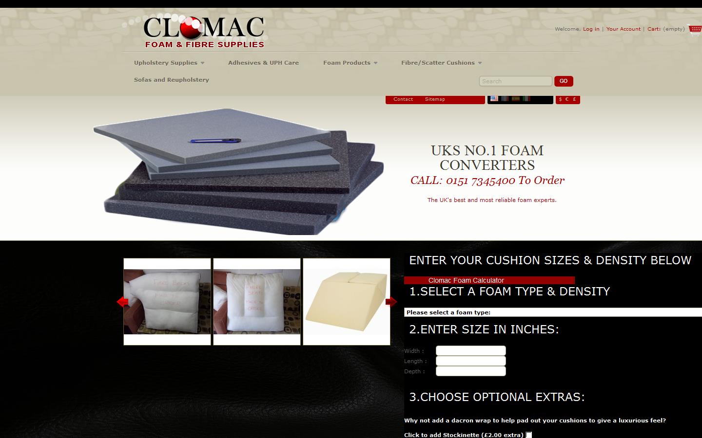 Clomac Website