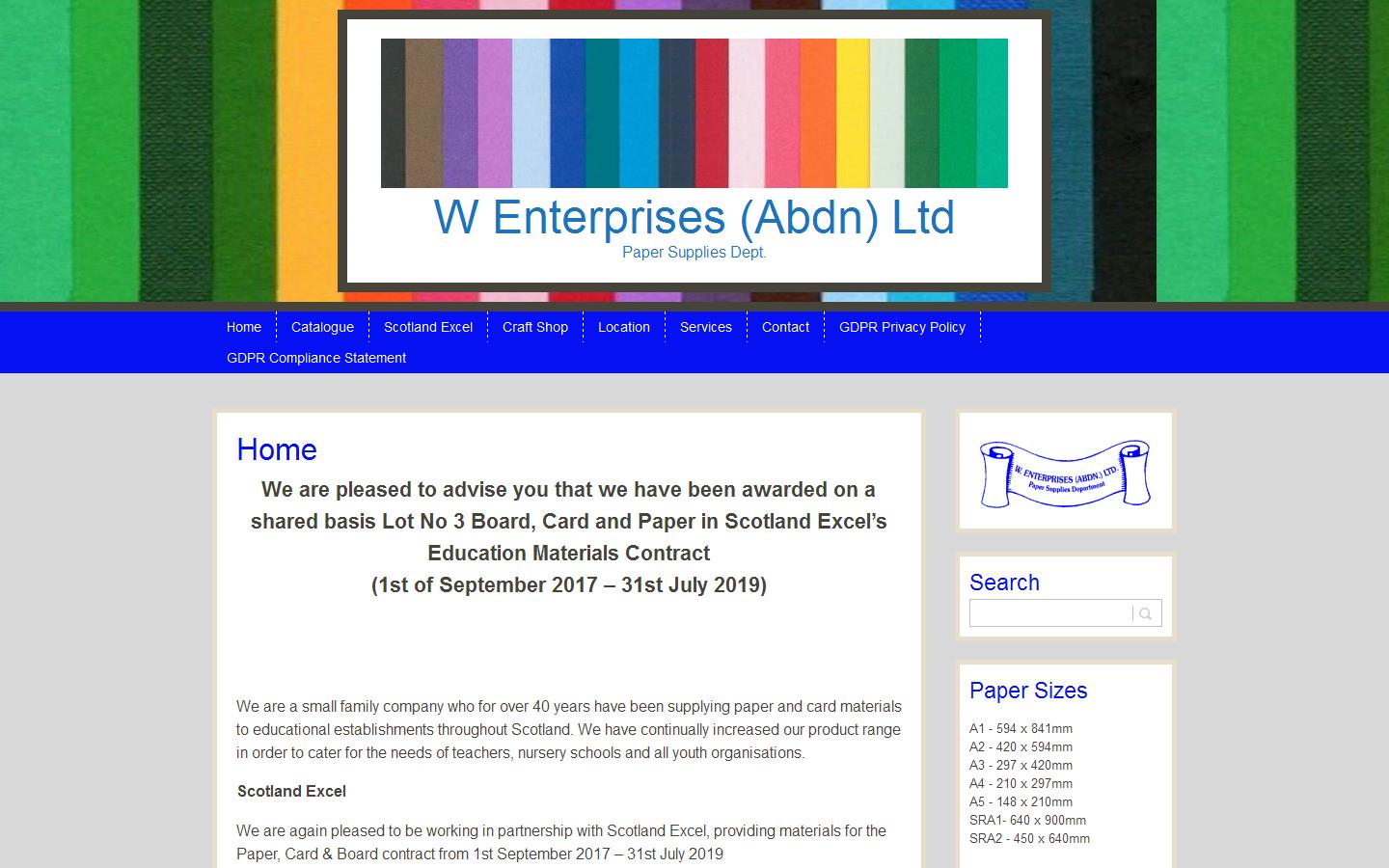 W Enterprises Ltd Website