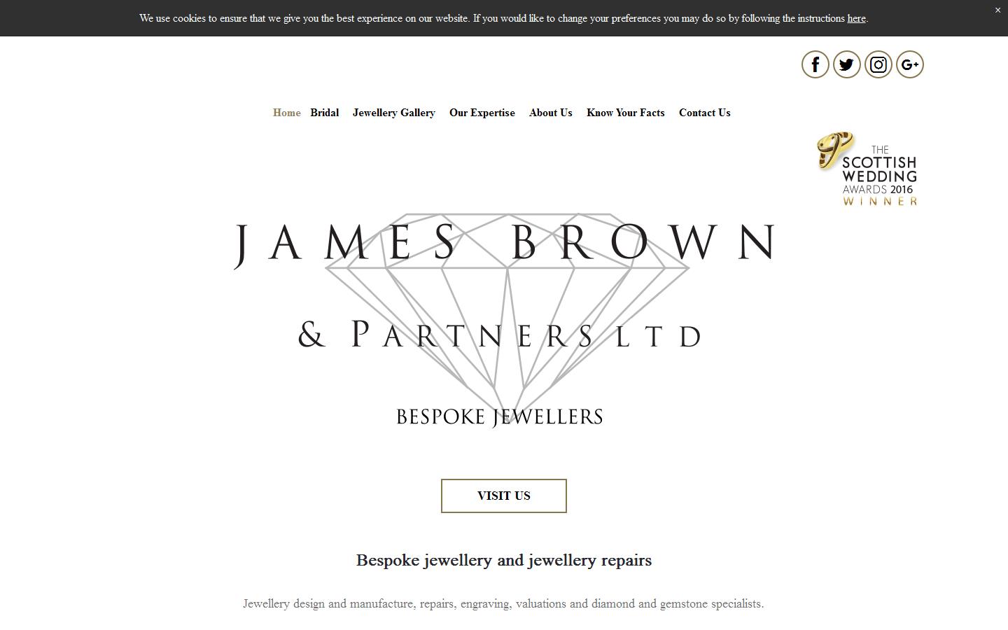 James Brown Partners Website