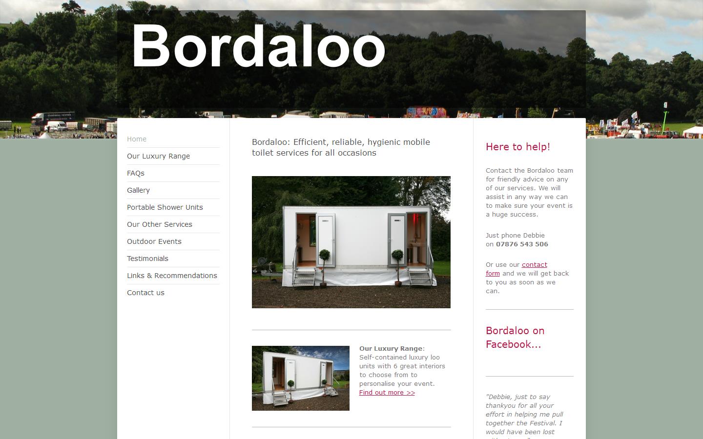 Bordaloo Ltd Website