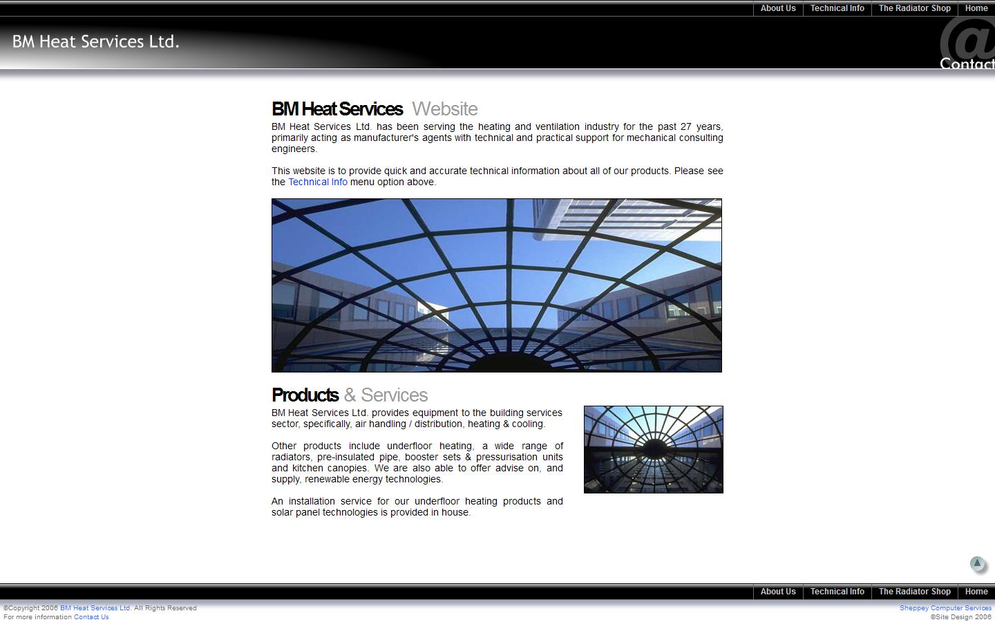 B M Heat Services Ltd Website